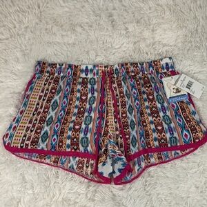 P.J. Salvage Multi-Colour Pajama Shorts NWT